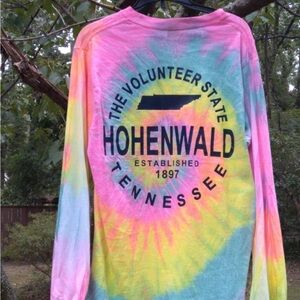 Gildan Tie-Dye Long Sleeve Tee - Multicolor Kids/ Teens